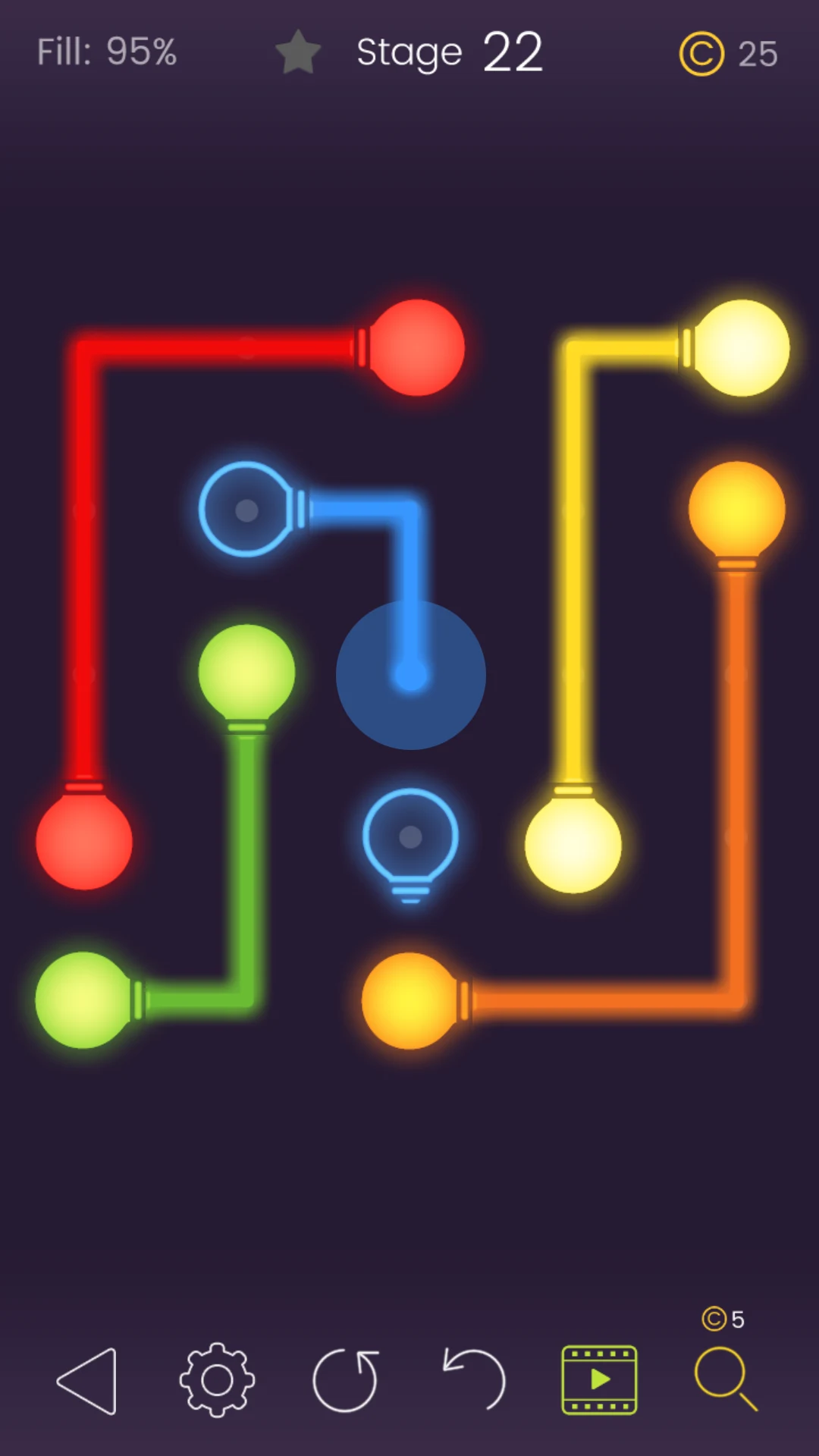 Puzzle Glow : Number Link Puzz screenshot